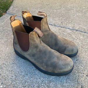 Men’s Rustic Brown Blundstone Chelsea Boots Size US 12 / AU 11